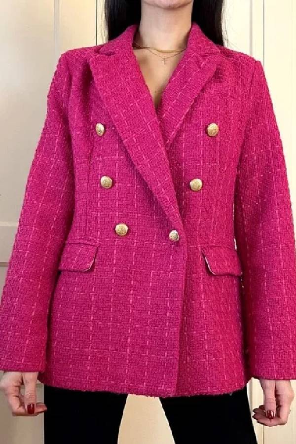 Modische Steppjacke Kontrastfarben