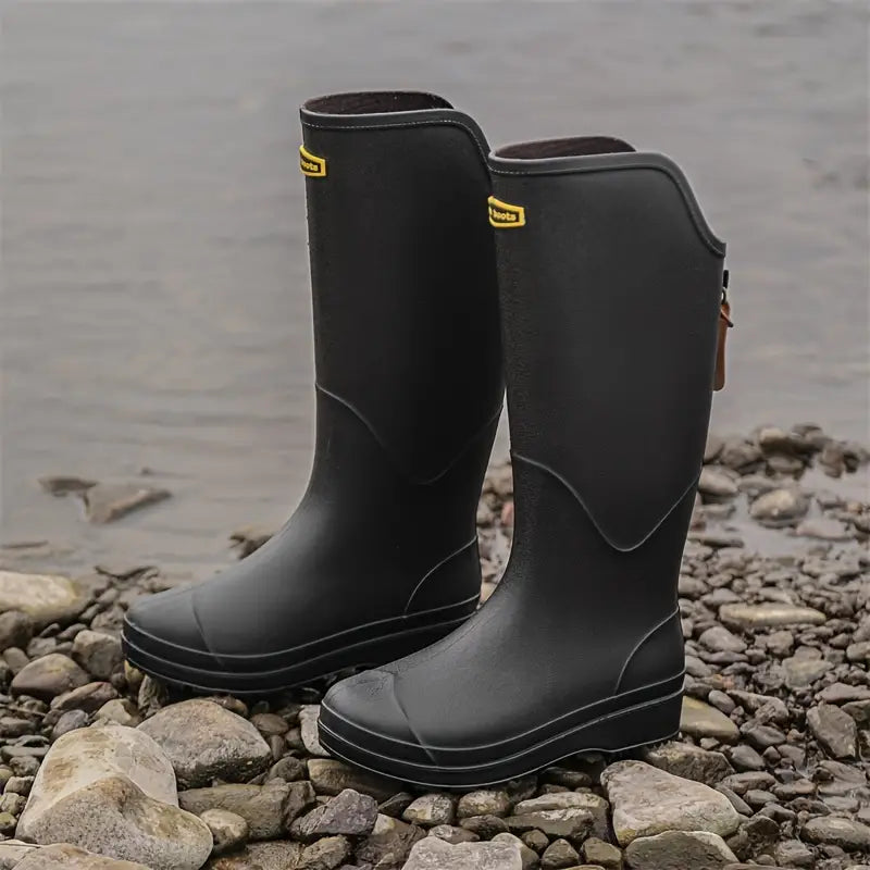 Wasserdichte Damenstiefel PVC Rutschfest - IdealeKleiden