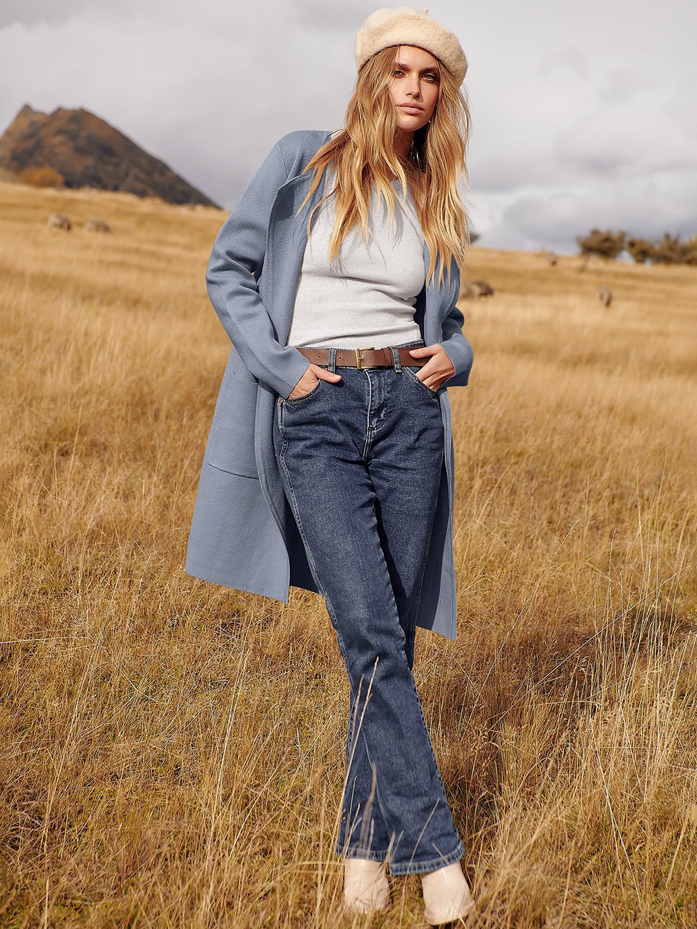 Stilvolle Damenjacke Mit Revers