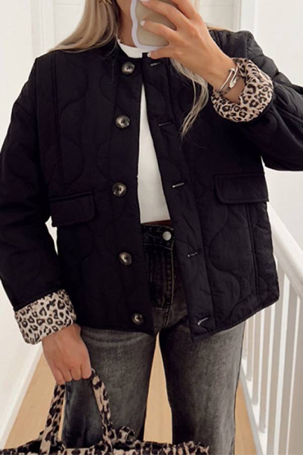 Isolierende Winterjacke Warm Gequiltet