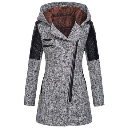 Warmes Winterkleid Damen Parka