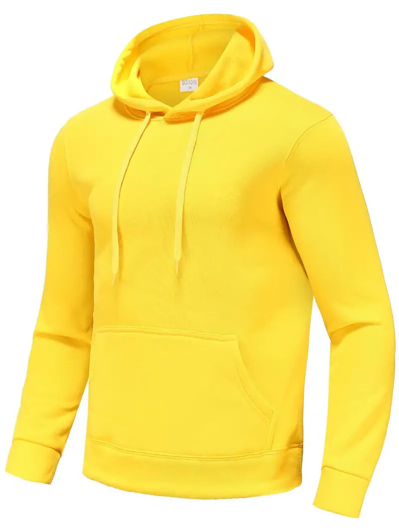 Herren Pullover Kapuze Modern Kordelzug