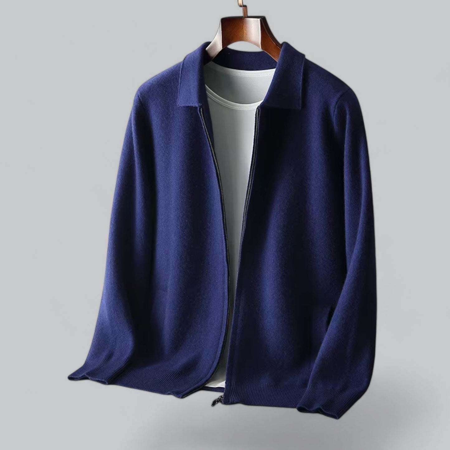 Praktische Herrenjacke mit Reißverschluss