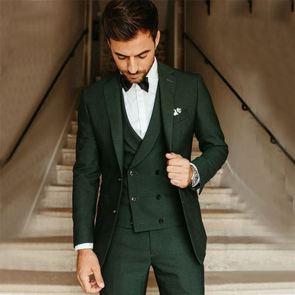 Herren 3-Teil-Anzug Maßanfertigung Elegant