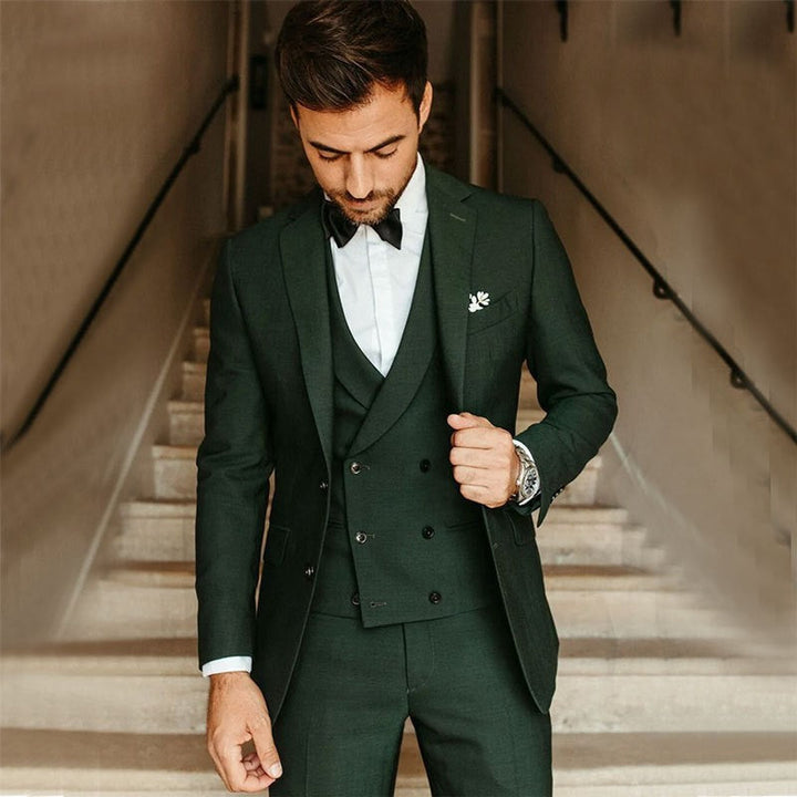 Herren 3-Teil-Anzug Maßanfertigung Elegant