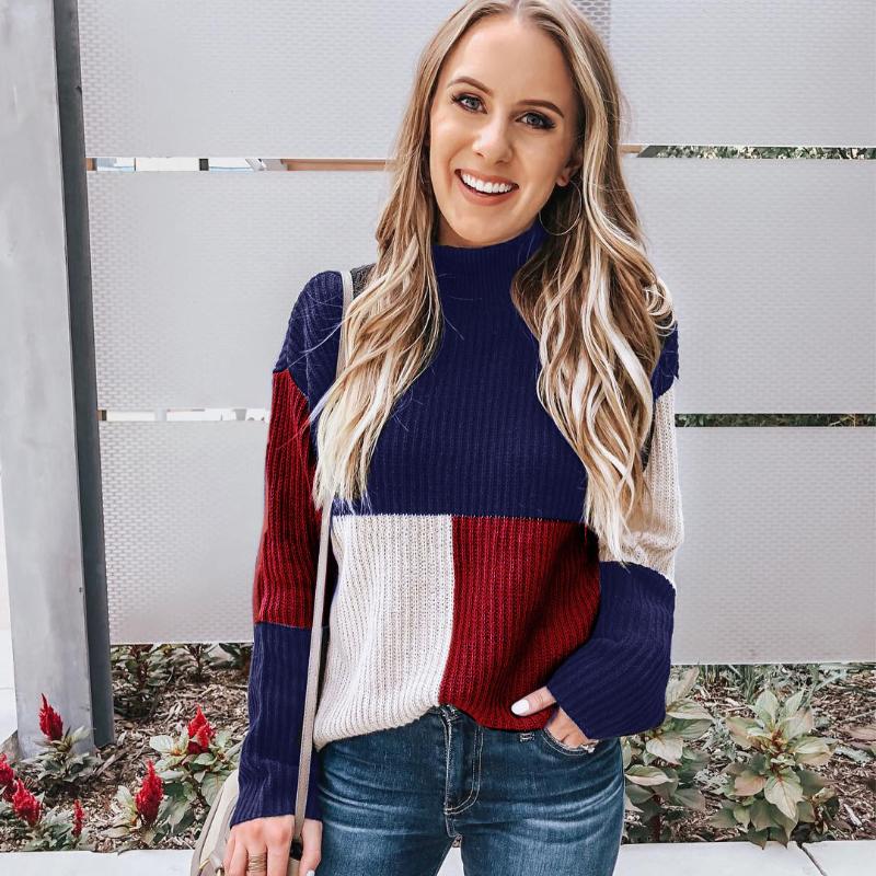 Große Strickpullover Weich und Bequem