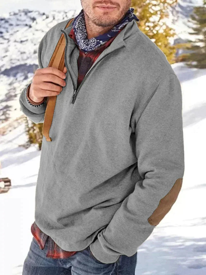 Weiche Herrenjacke Elegant Lederlook
