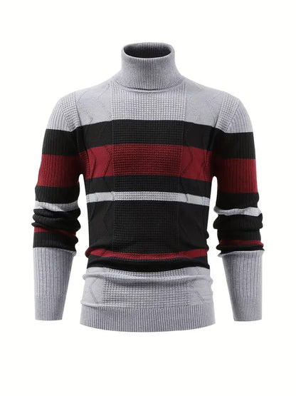 Joseph – Stylisher Streifen Rollkragen Pullover - IdealeKleiden