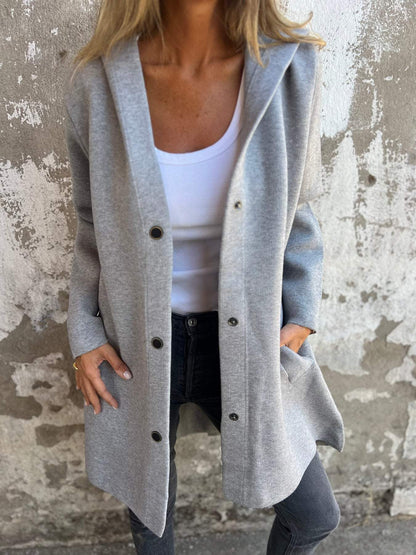 Komfortable Jacke mit Kapuze Relaxed Style