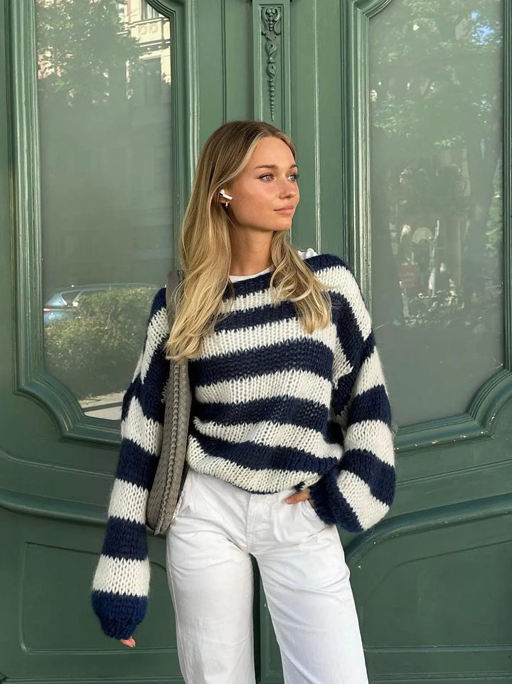 Weicher Damenpullover Herbst Winter Strick - IdealeKleiden