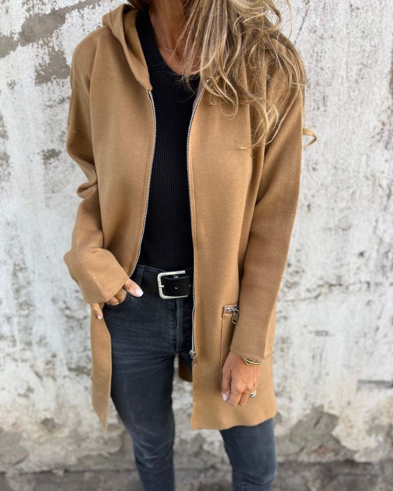 Lange Cardigans Damen Elegantes Design