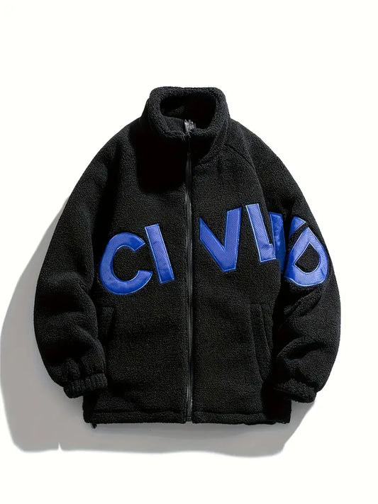 Herren Pullover Bestickt Modern Design - IdealeKleiden
