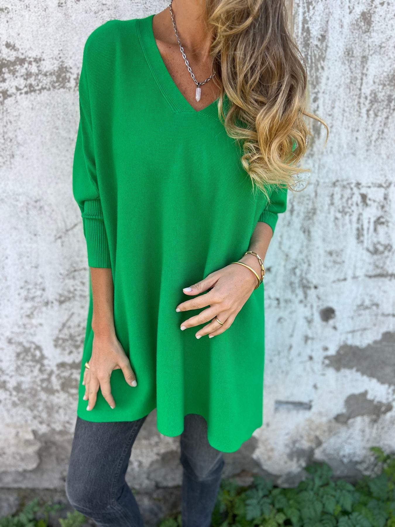 Eleganter Cashmere Pullover Luxus Qualität