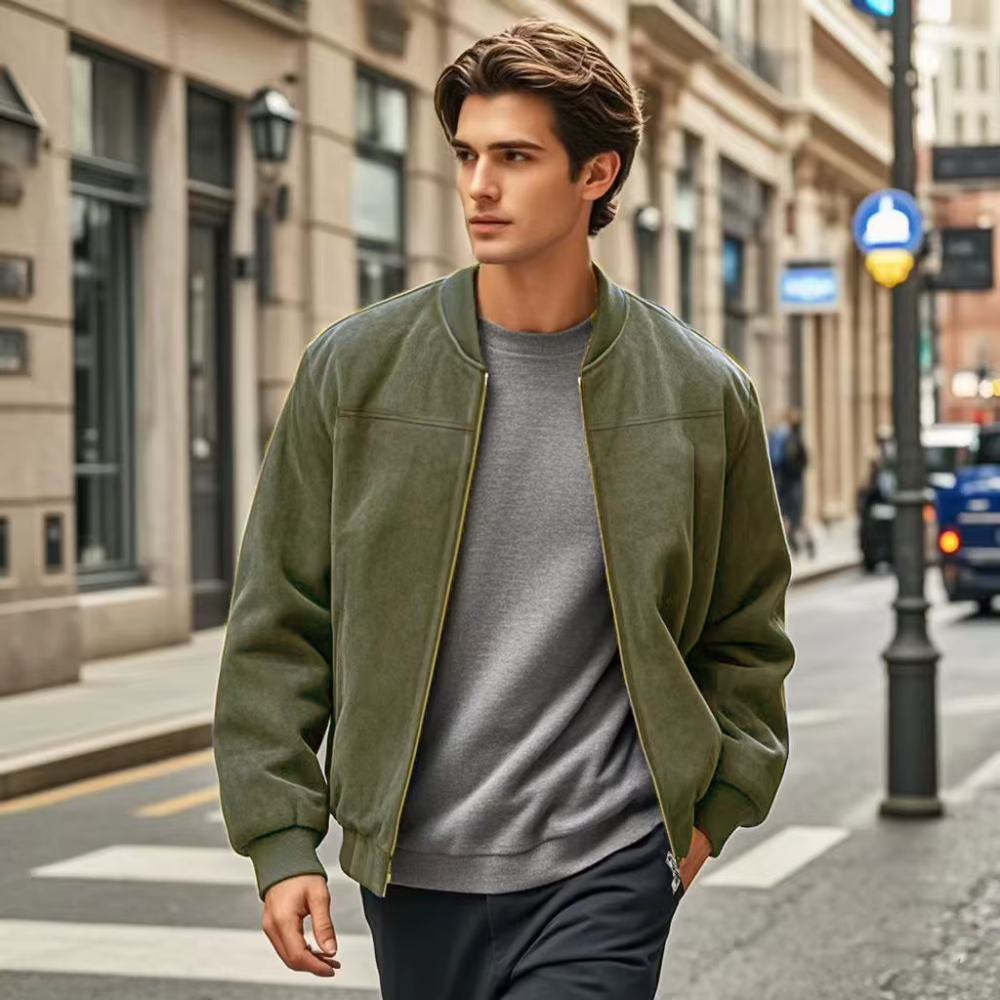 Herren Bomberjacke Modern Style