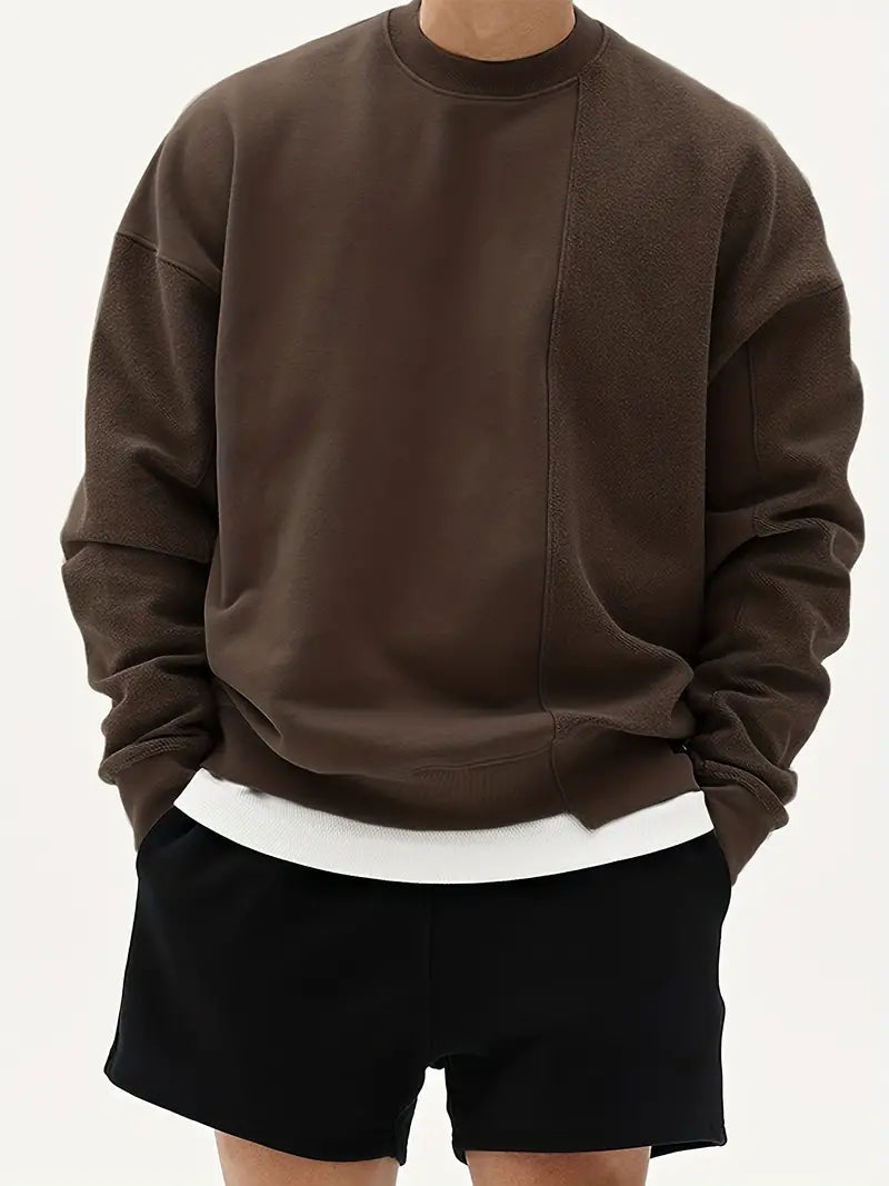 Stylisher Herren Pullover Modern Geschnitten