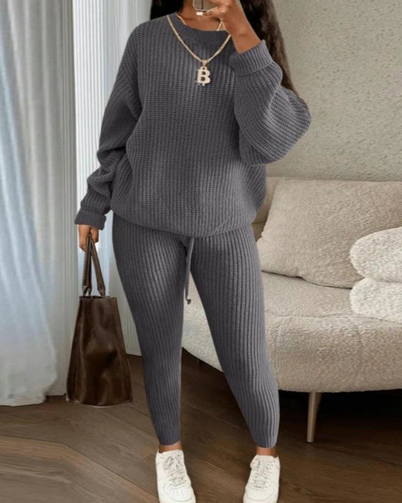 Bequeme 2-teilige Loungewear Damen Set