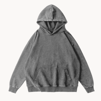 Herren Hoodie Vintage Fleece Komfort Sweatshirt - IdealeKleiden