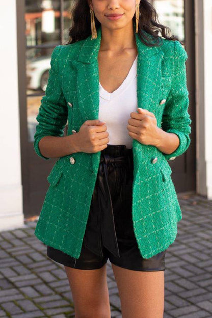 Modische Steppjacke Kontrastfarben