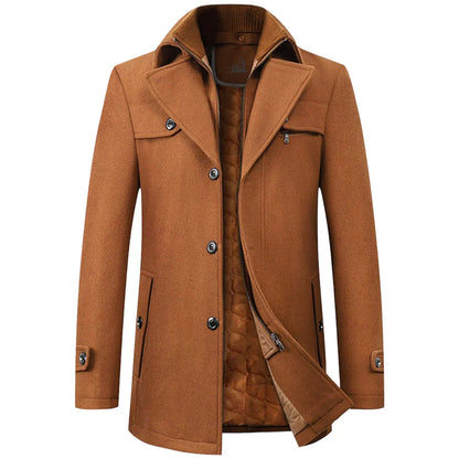 Stylische Herren Winterjacke Bequem