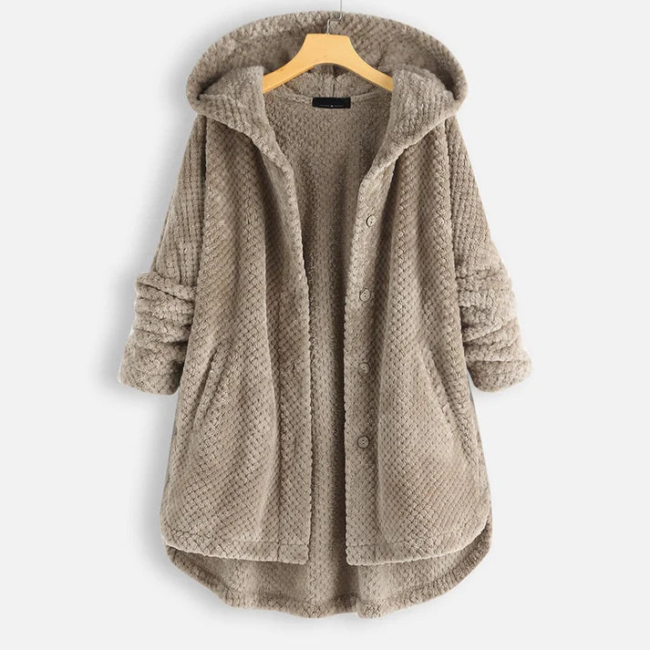 Damen Winterjacke Fleece Warm & Stylish