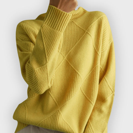Weiche Damenpullover Rollkragen Elegant - IdealeKleiden