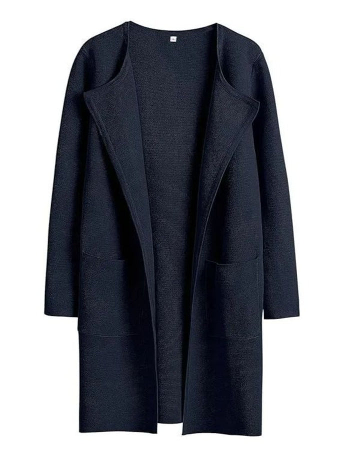 Elegante Damenmantel Rever Klassisch
