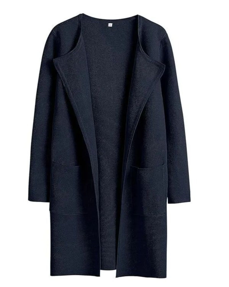 Eleganter Damenmantel Rever Style