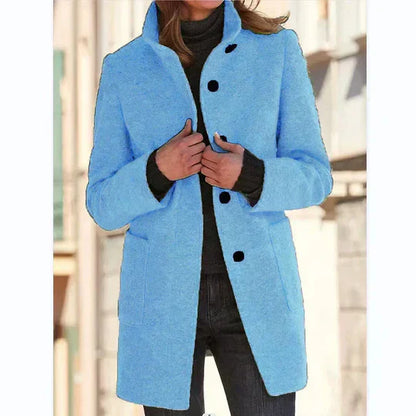 Leichte Windbreaker Jacke Elegant Schnitt