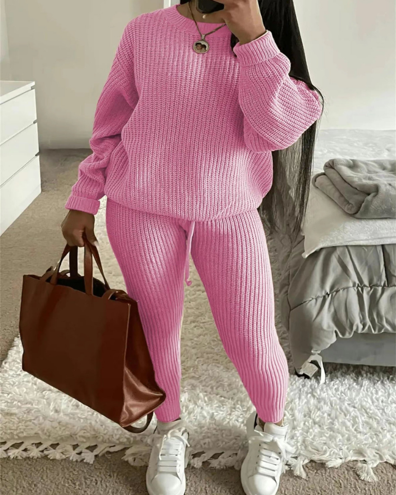 Bequeme 2-teilige Loungewear Damen Set