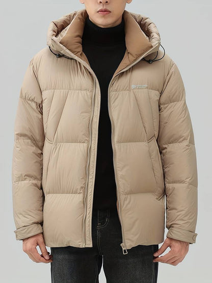 Stylische Herren Daunenjacke Warm Wasserdicht
