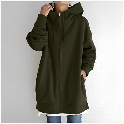 Damen Hoodie Selbstbewusst Stil