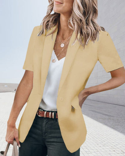 Modischer Blazer Kurzarm Elegant