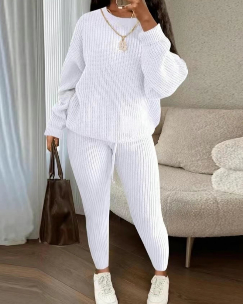 Bequeme 2-teilige Loungewear Damen Set