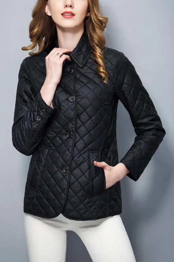 Slim Fit Herrenjacke Baumwolle Herbst Winter