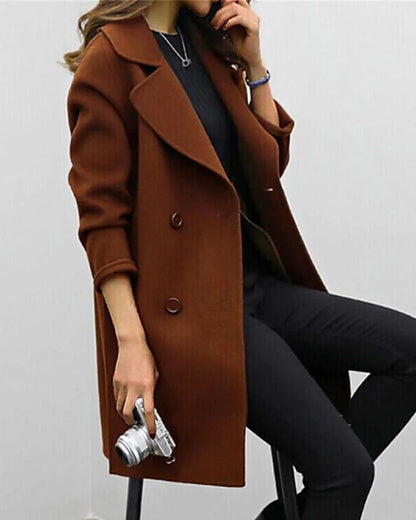 Elegant Moosgrüne Damenjacke
