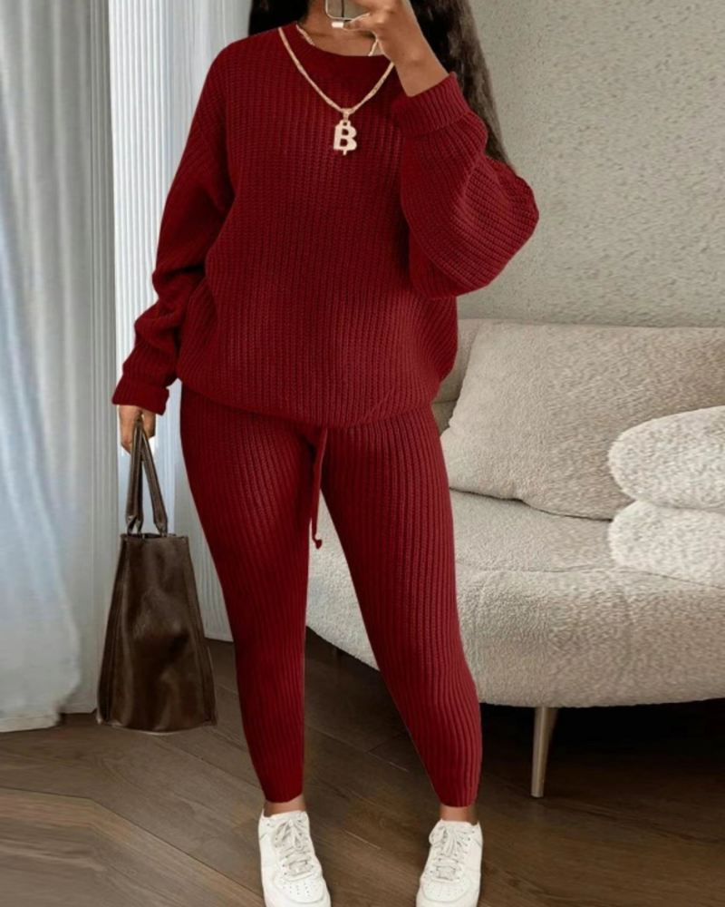 Bequeme 2-teilige Loungewear Damen Set