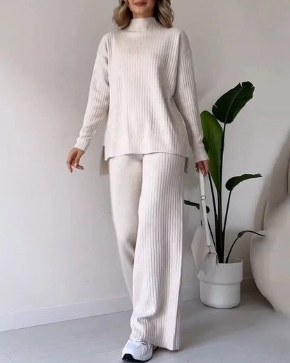 Stylisches Damen-Zweiteiler-Set Elegant Kurz