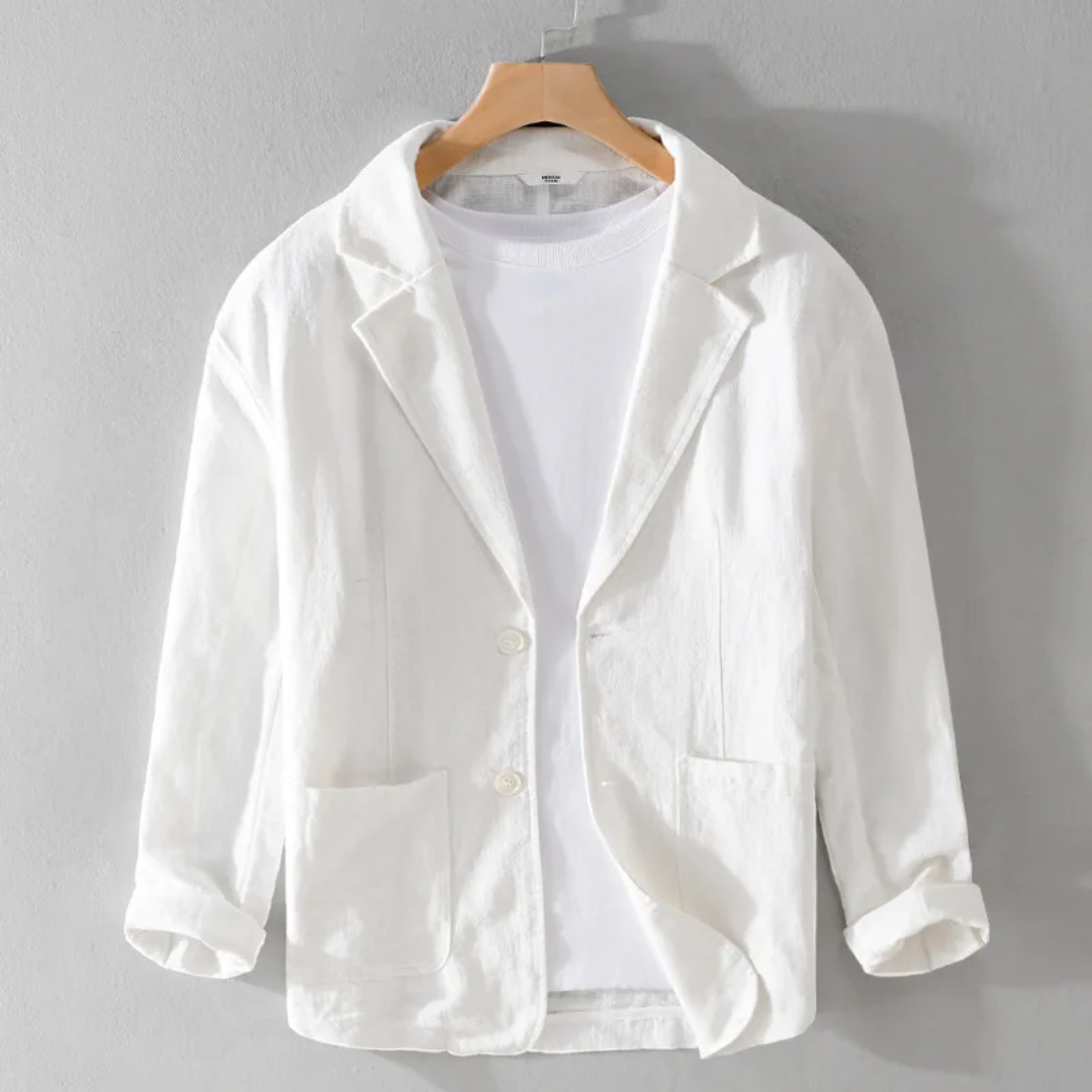 Elegante Leinenjacke Sommer