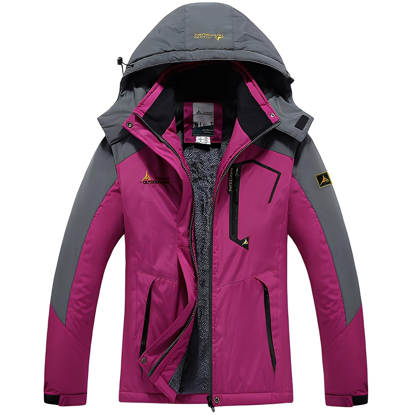 Warme Damenjacke Winter Fleece Inside