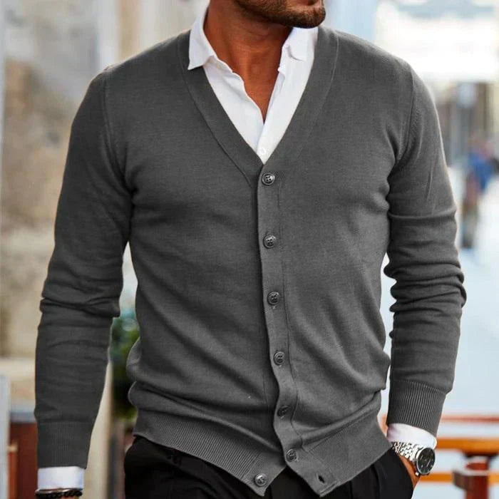 Herren Cardigan Jäger Stil