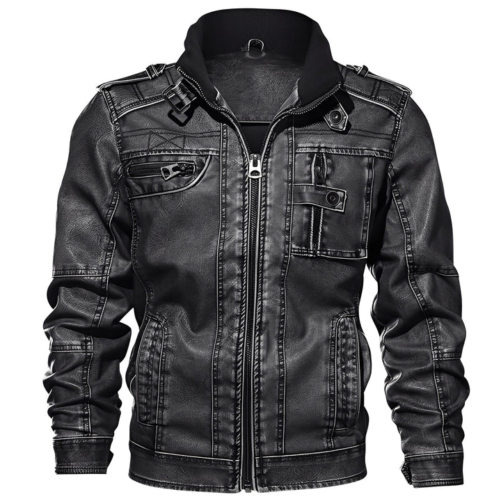 Elegante Lederjacke Herren Style