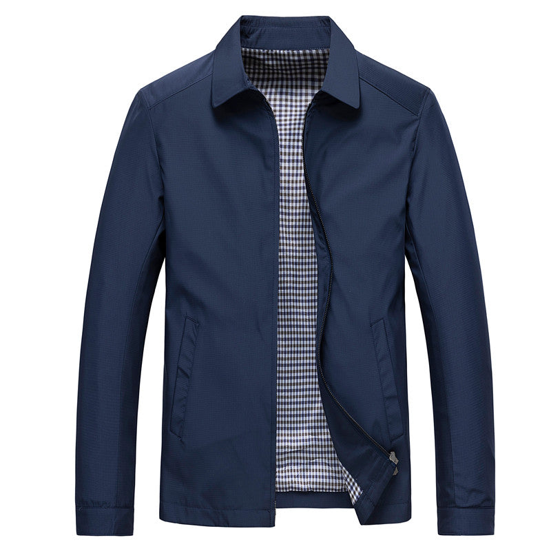 Stylische Herrenjacke Elegant Revers