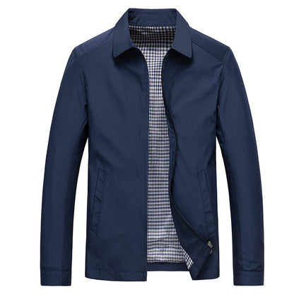 Stylische Herrenjacke Elegant Revers