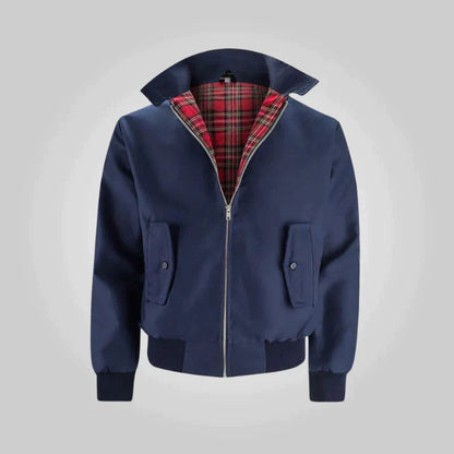 Stylische Bomberjacke Vintage Look