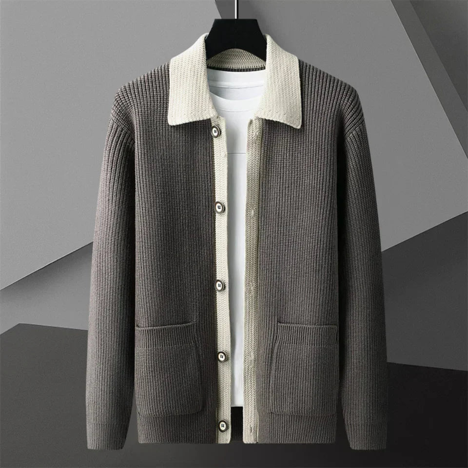Stilvolle Strickjacke mit Vintage-Look
