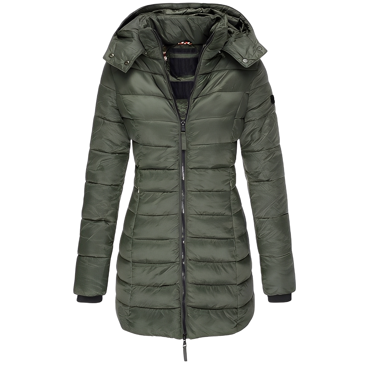 Eleganter Damenmantel Warm Gepolstert