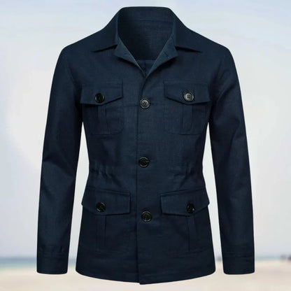 Stilvolle Herrenjacke Elegant Schnitt