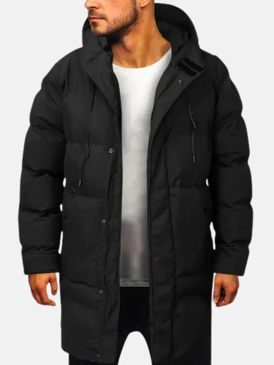 Herren Parka Reißverschluss - Klassischer Übergangsmantel - IdealeKleiden