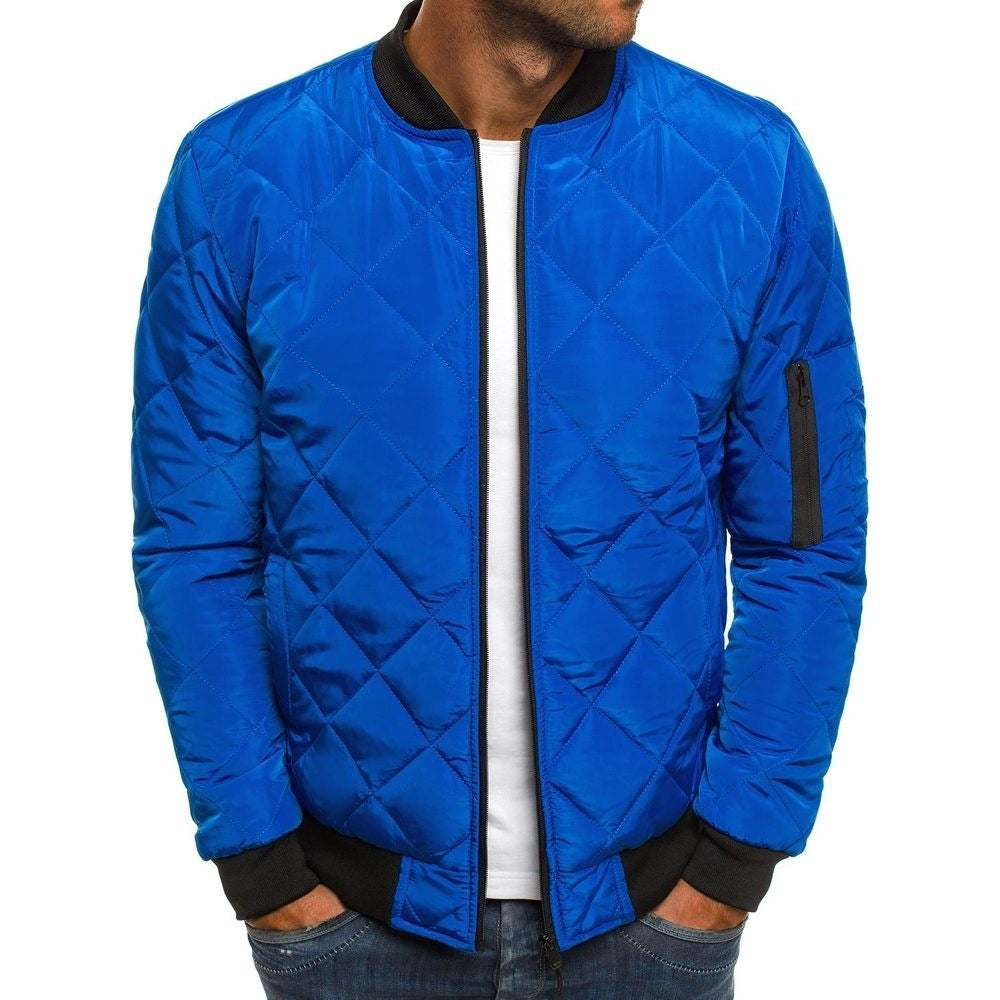 Leichte Herren Bomberjacke Baumwolle Modern - IdealeKleiden