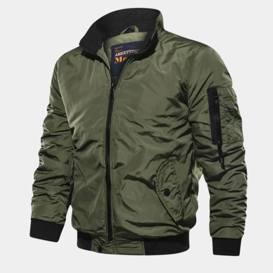 Herren Bomberjacke Wasserdicht Funktionell